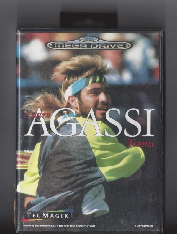 Agassi Tennis SEGA MEGADRIVE