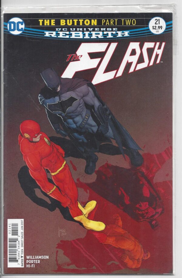 The Flash DC UNIVERSE REBIRTH The Button PART TWO | COMIC BOOK