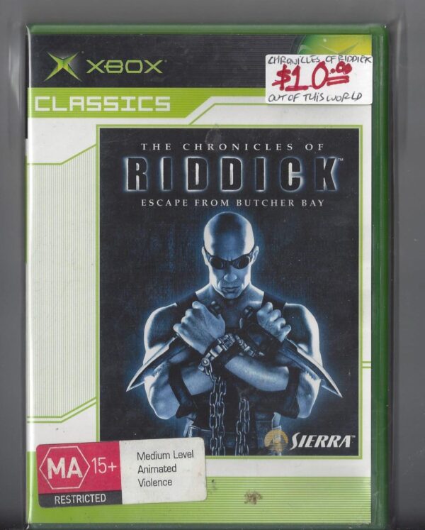 The Chronicles Of RIDDICK | Escape From Butcher Bay (CLASSICS) X-BOX