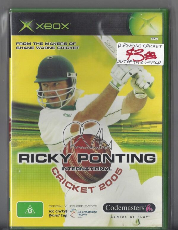 Ricky Ponting International Cricket 2005 X-BOX