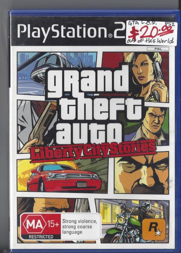 Grand Theft Auto Liberty City Stories PS2