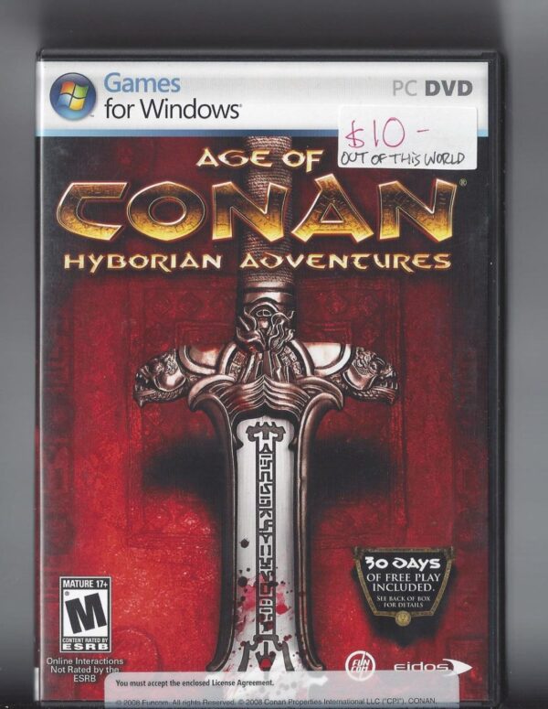 Age Of Conan Hyborian Adventures PC Game